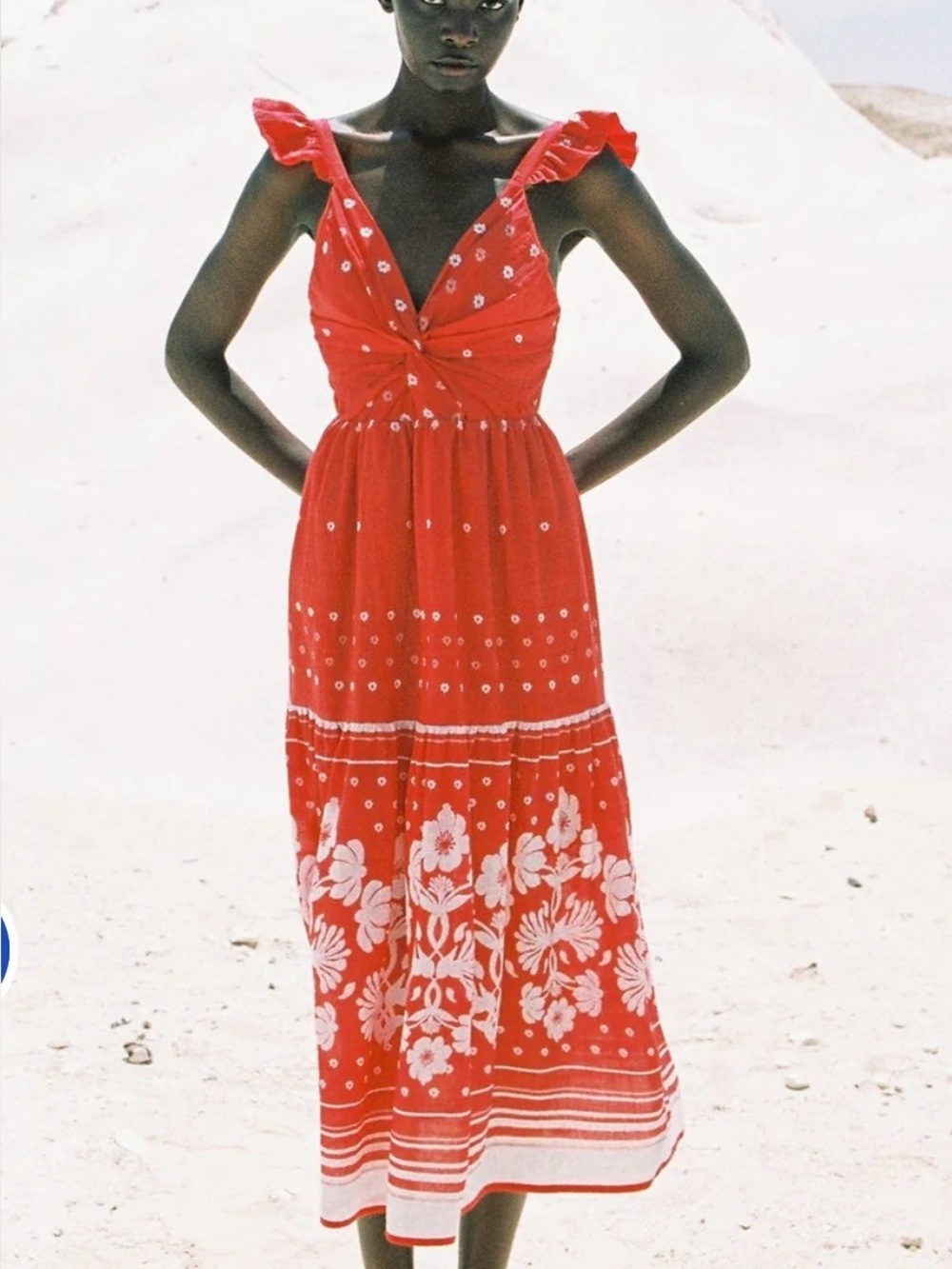 Sabina Musayev Liatris Dress in Red